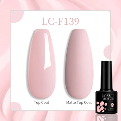 129 Colors 7ML Nail Gel Polish Nail Supplies Vernis Semi Permanent Nail Art Manicure Soak off LED UV Gel Nail Varnishes