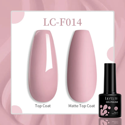129 Colors 7ML Nail Gel Polish Nail Supplies Vernis Semi Permanent Nail Art Manicure Soak off LED UV Gel Nail Varnishes